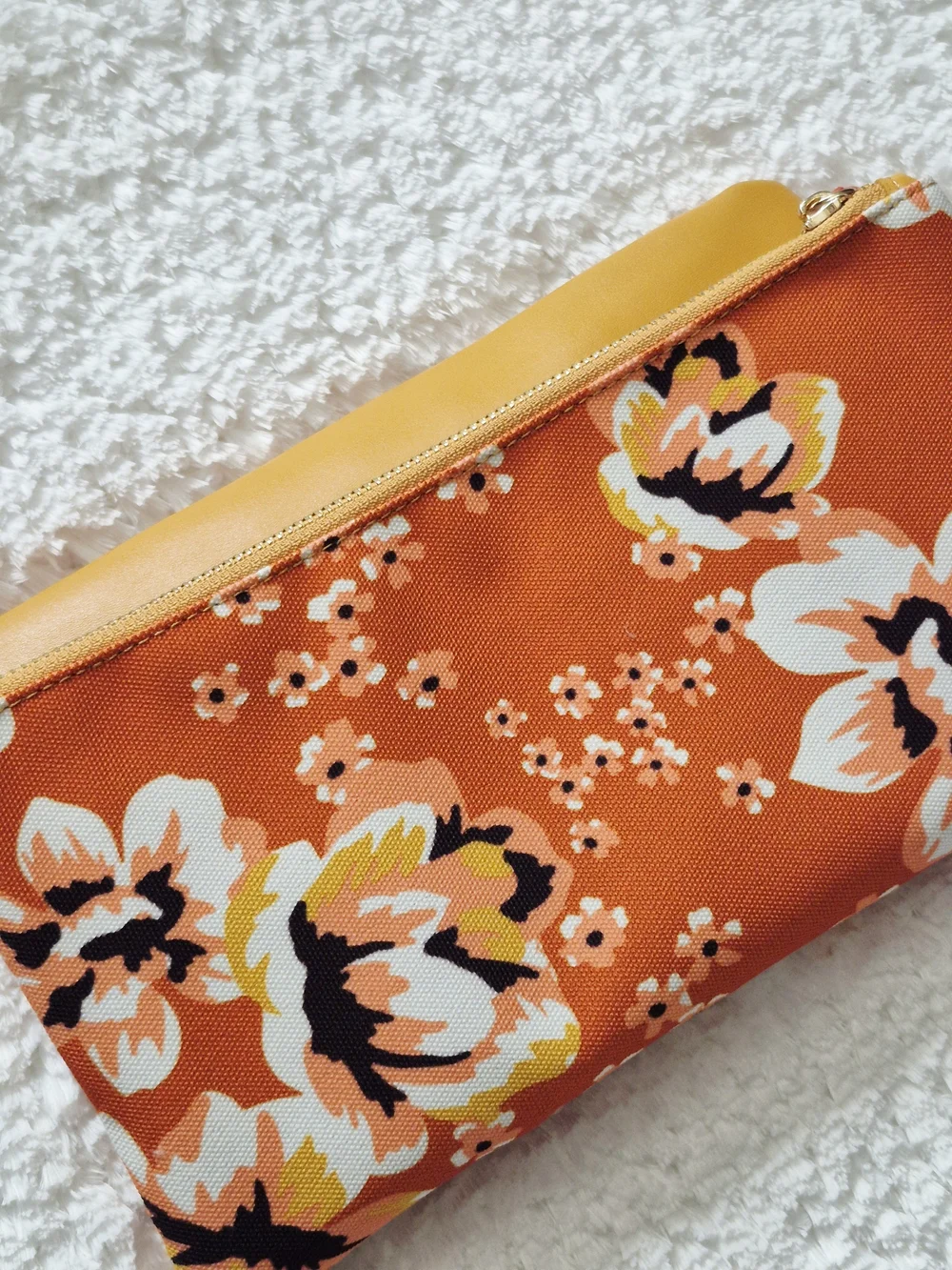 Rachel Pally Floral Zip Clutch Handbag